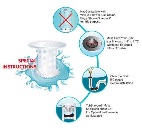 TubShroom keeps hair out of your drain — and it's only $15